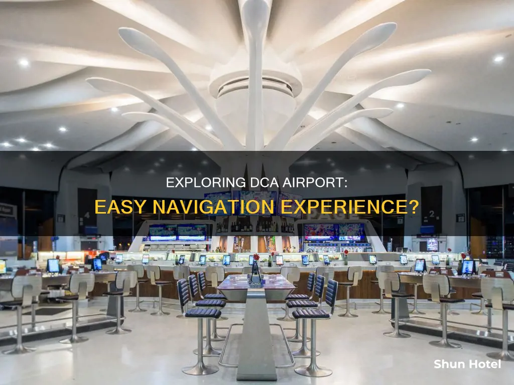 is dca airport easy to navigate