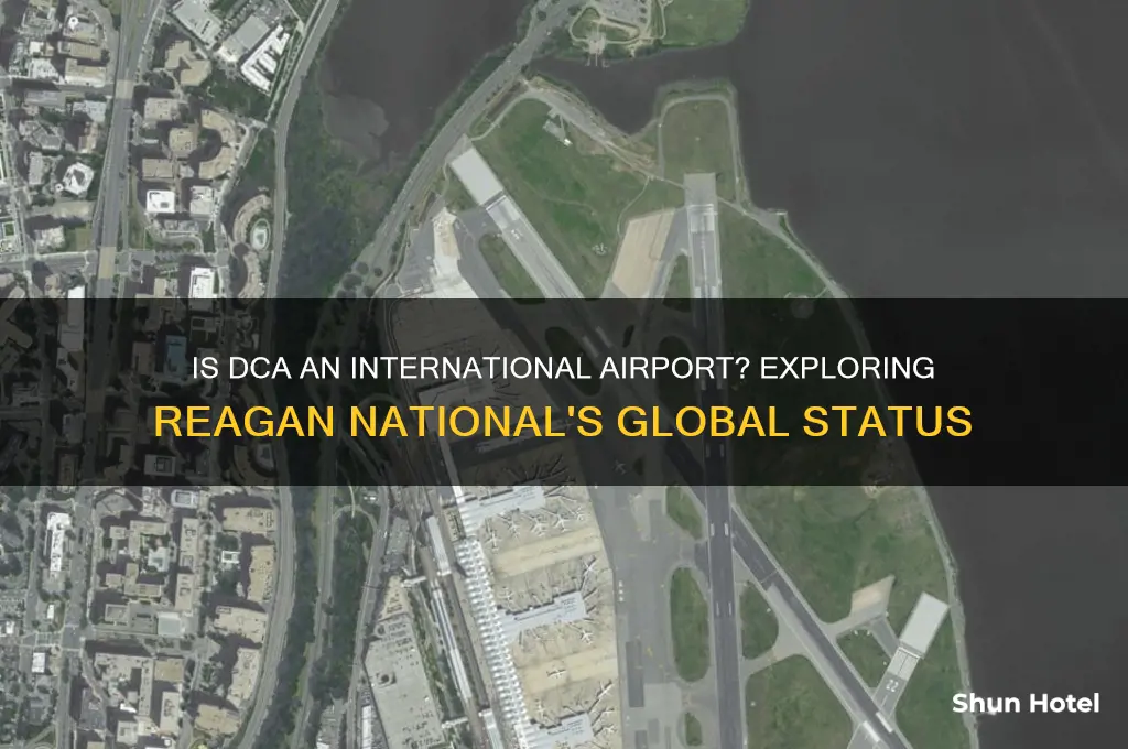 is dca an international airport