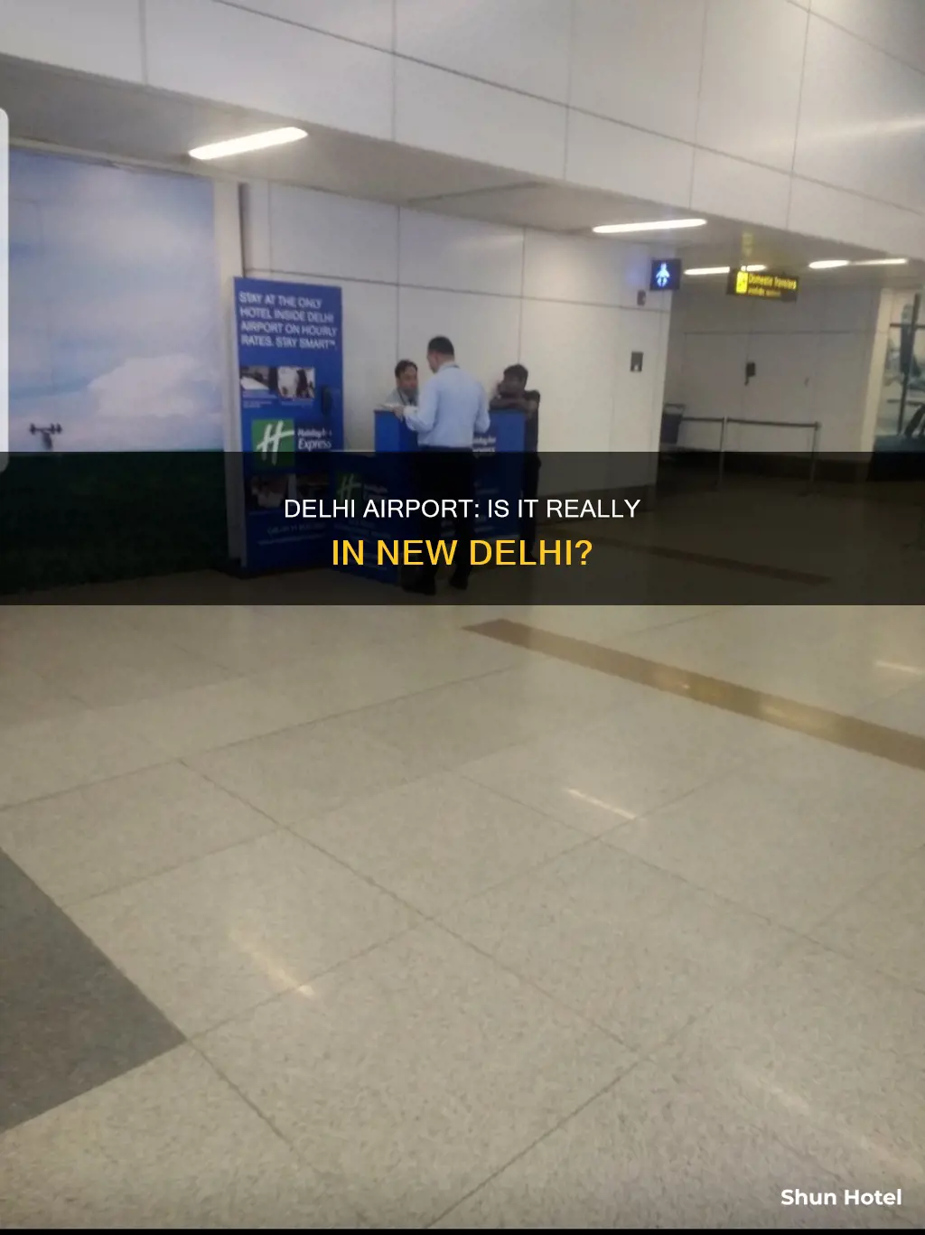 is delhi airport in new delhi