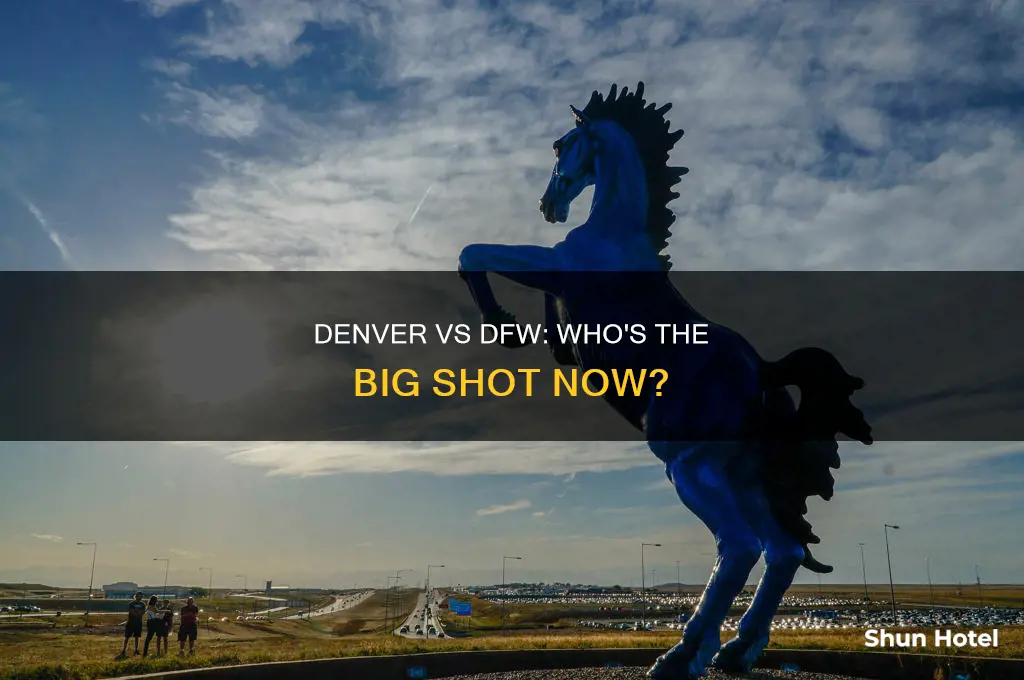 is denver airport bigger than dfw