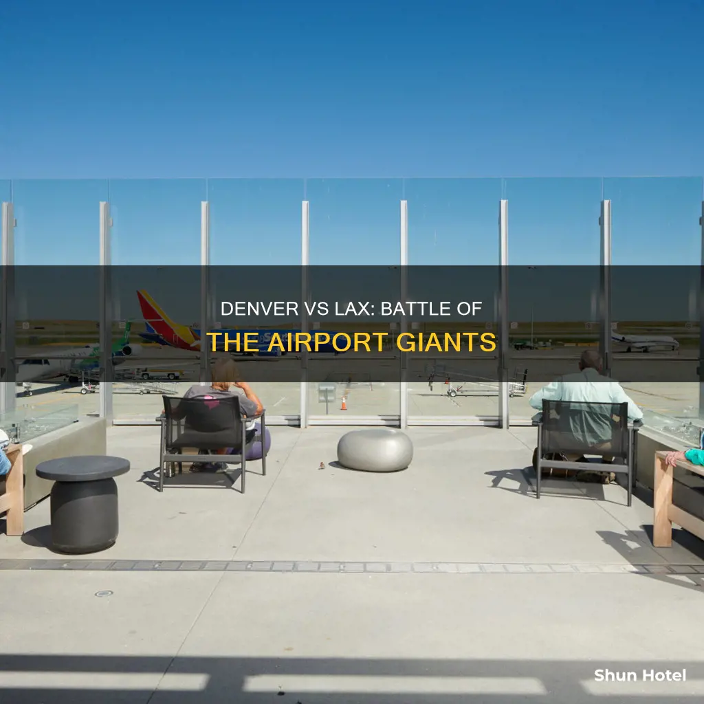 is denver airport bigger than lax