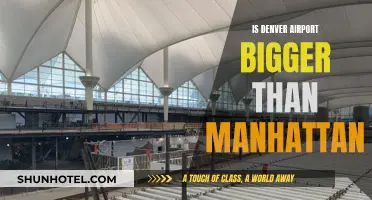 Denver Airport vs Manhattan: A Battle of Space