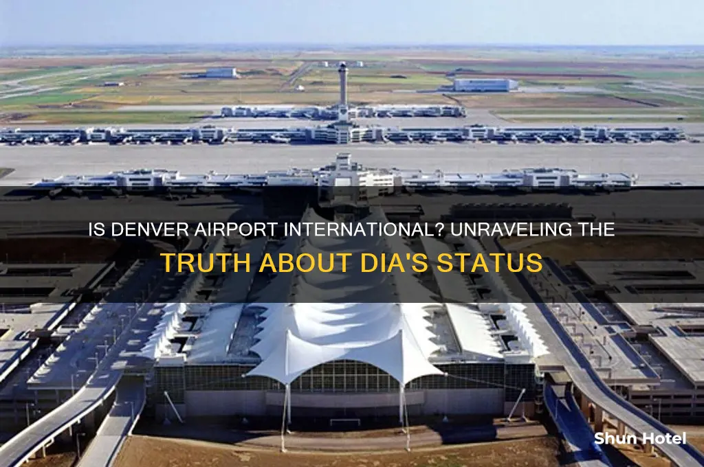 is denver airport international