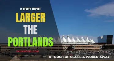 Denver vs Portland: Airport Size Comparison