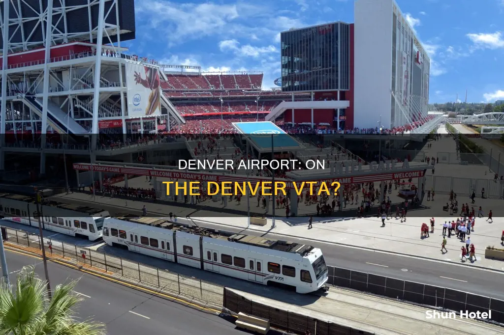 is denver airport on denver vta
