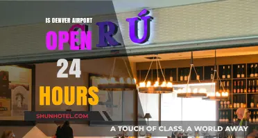 Is Denver Airport Open 24/7? Your Complete Guide to DIA Hours