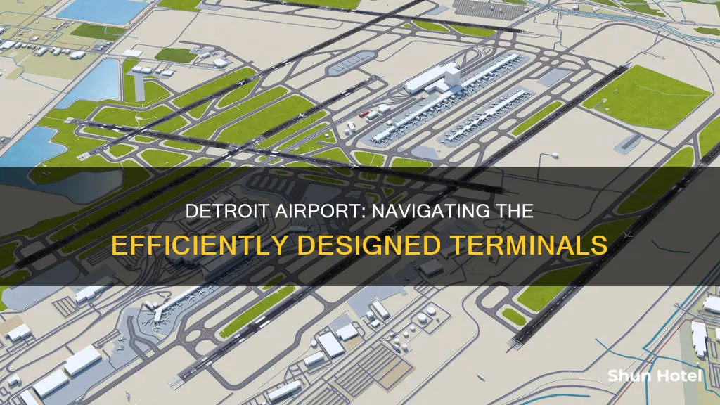 is detroit airport easy to navigate