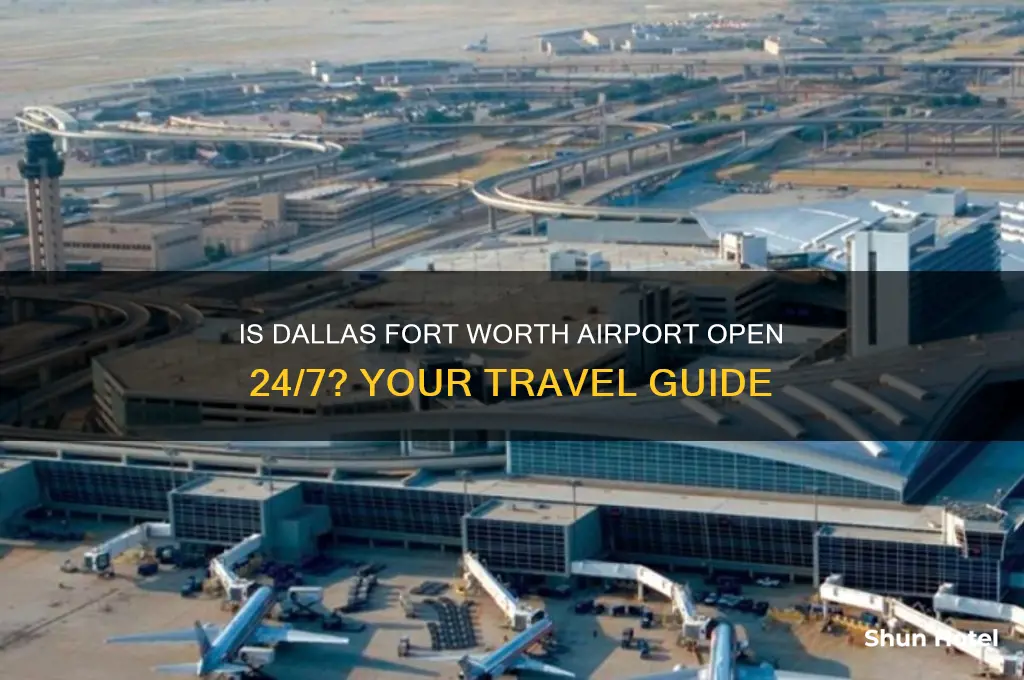 is dfw open 24 hours
