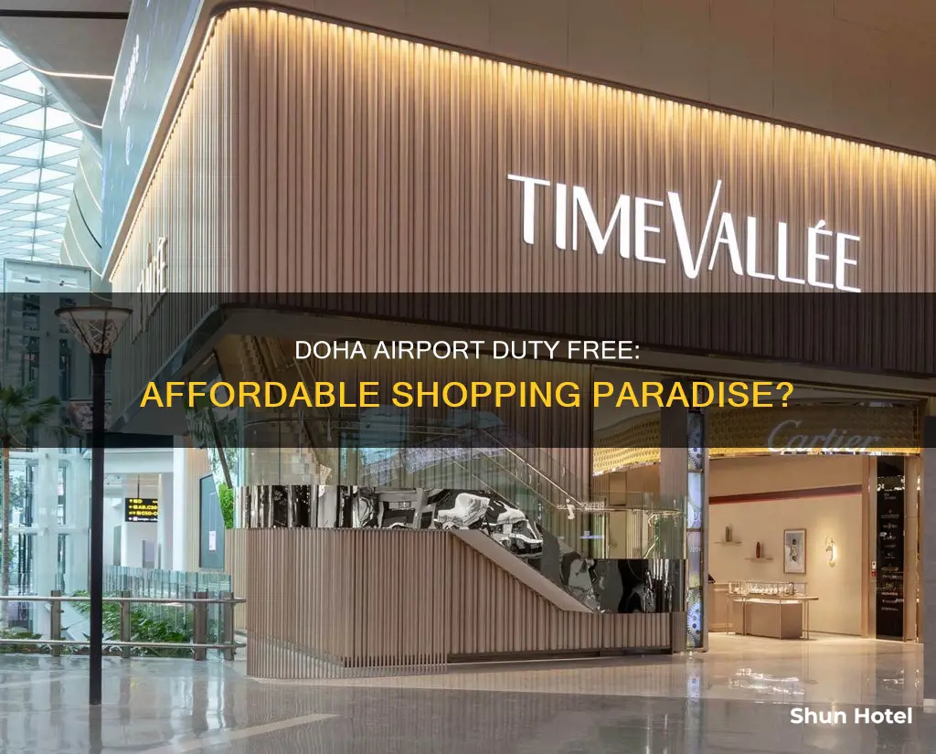 is doha airport duty free cheap