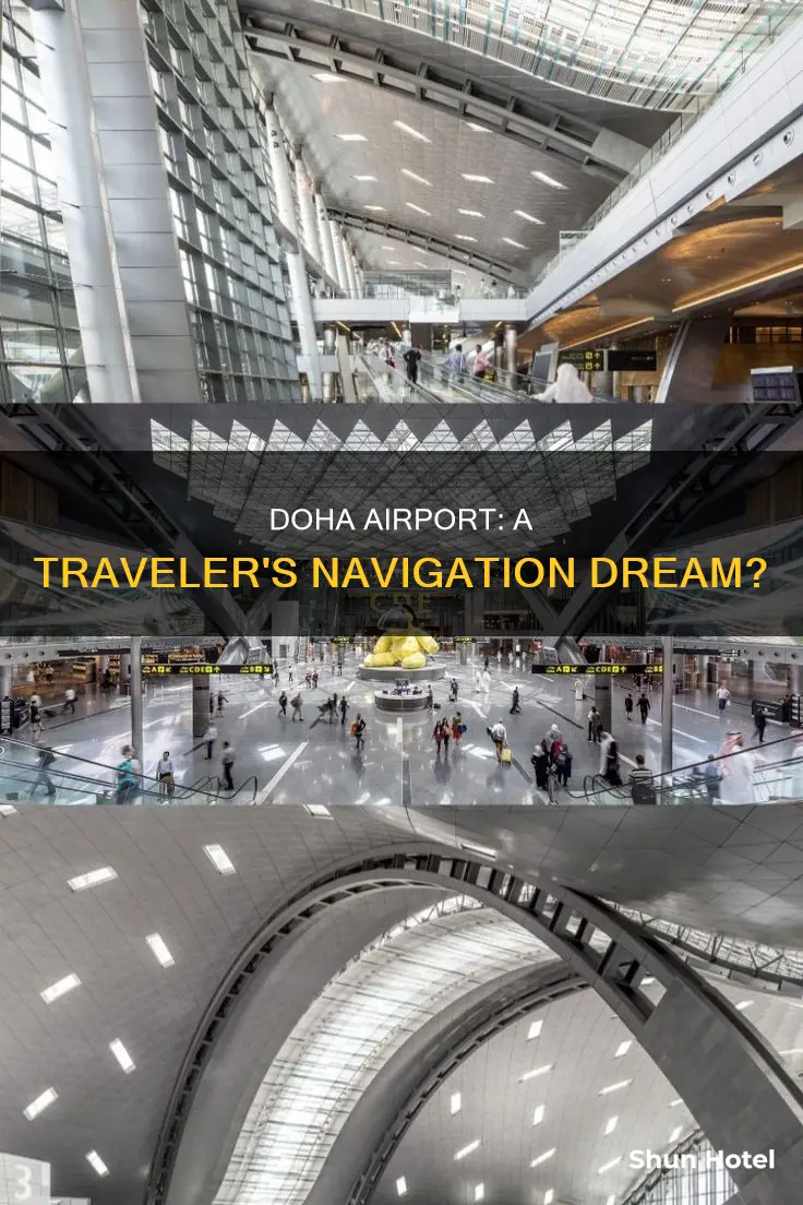 is doha airport easy to navigate