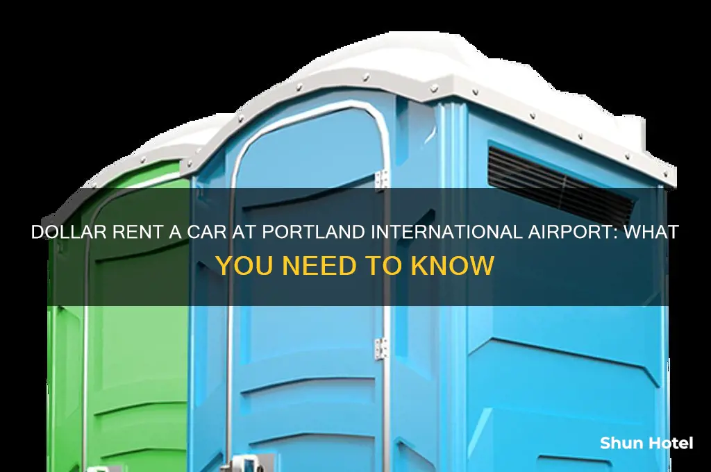 is dollar rent a car in the portland international airport