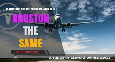 Are Houston's Domestic and International Airports the Same? Find Out