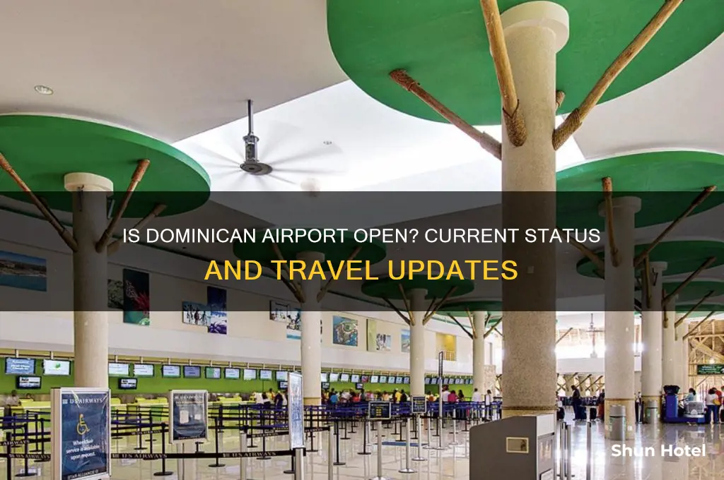 is dominican airport open