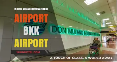Is Don Mueang International Airport the Same as BKK Airport?