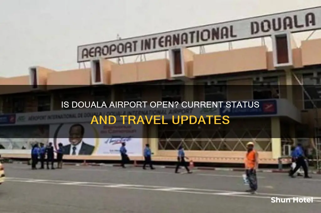 is douala airport open