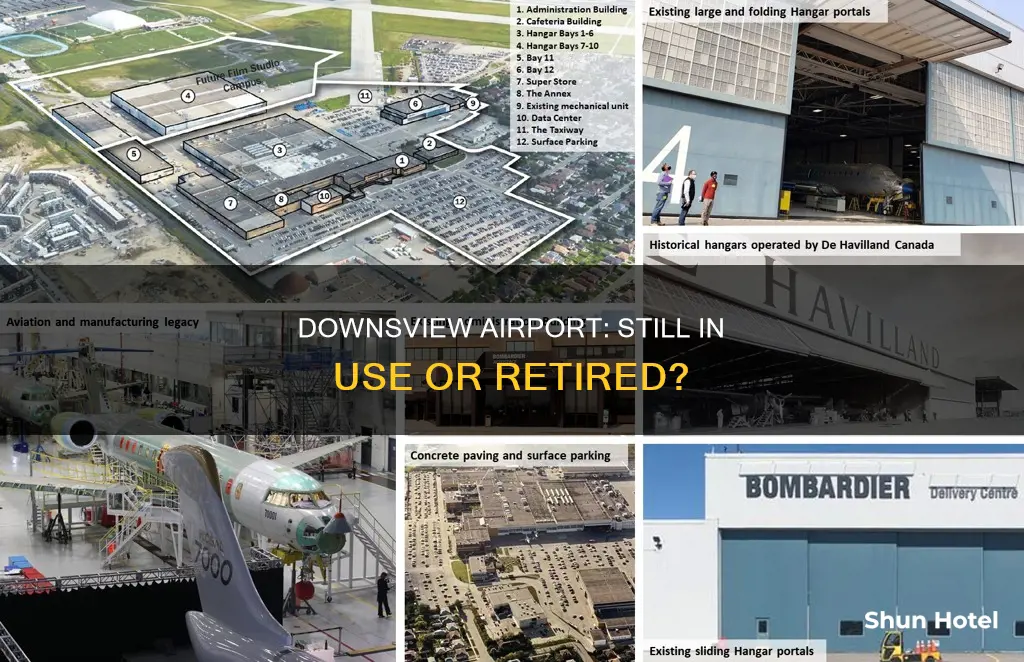 is downsview airport still in use