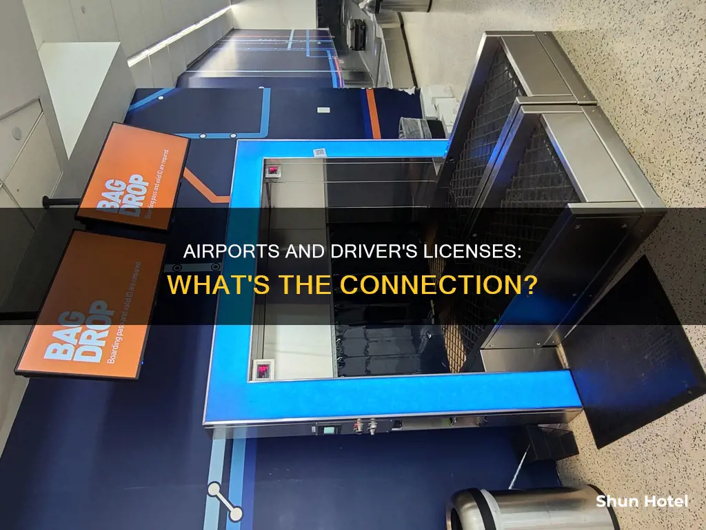 is drivers license needed at airports