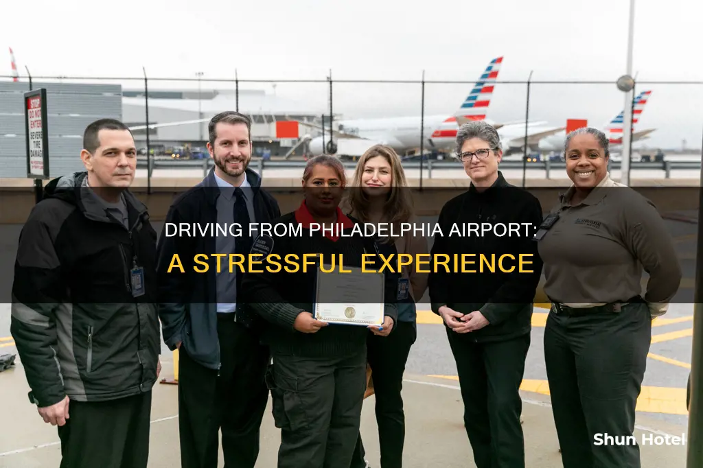 is driving from philadeplphia airport shitty