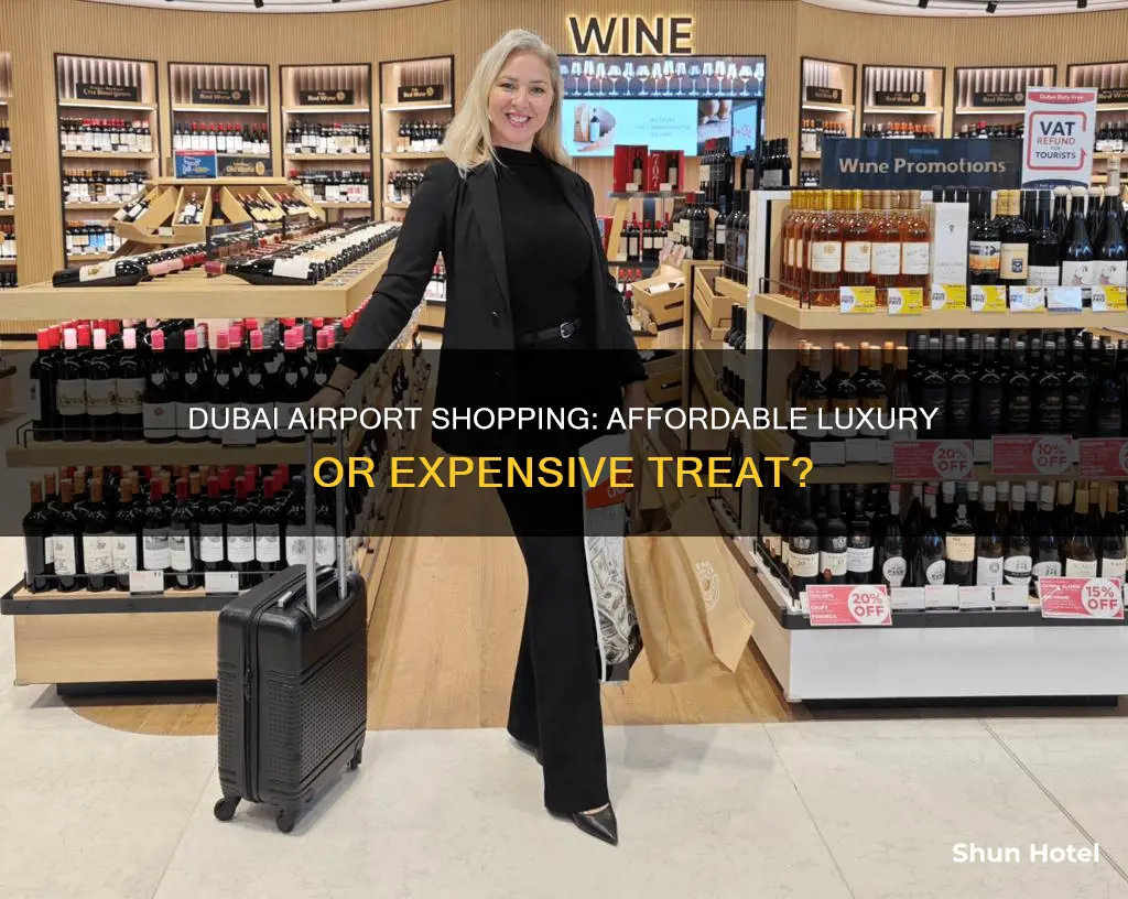 is dubai airport cheap for shopping