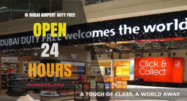 Is Dubai Airport Duty Free Open 24/7? Your Shopping Guide