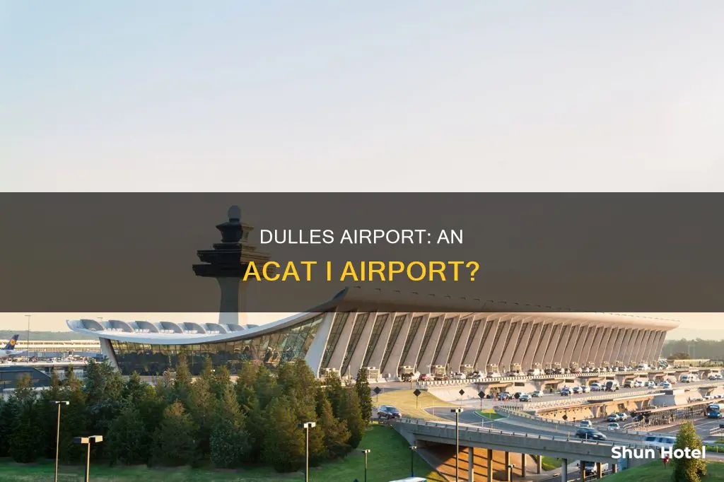 is dulles airport acat i airport