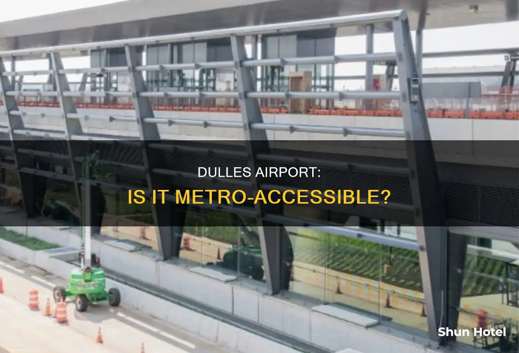 is dulles airport on the metro