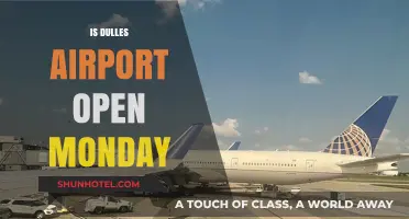 Is Dulles Airport Open on Mondays? Check Operating Hours Here