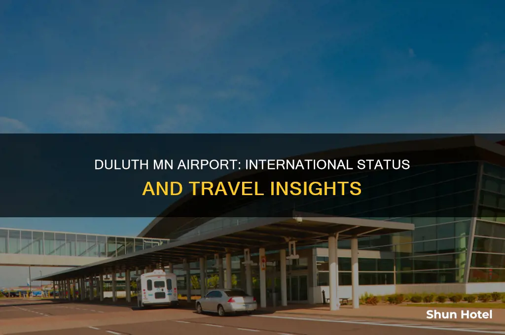 is duluth mn an international airport