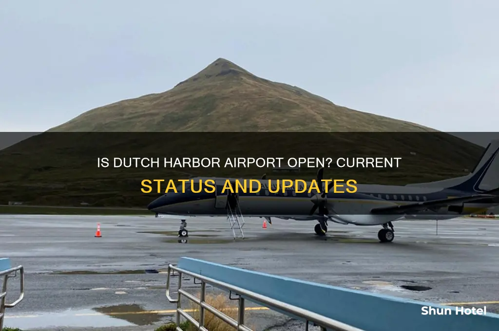 is dutch harbor airport open