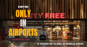 Duty-Free Shopping: Airports and Beyond