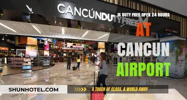 Cancun Airport Duty Free Hours: Is It Open 24/7?
