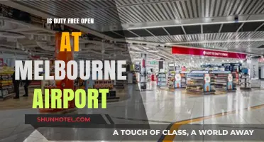 Is Duty Free Open at Melbourne Airport? Your Shopping Guide
