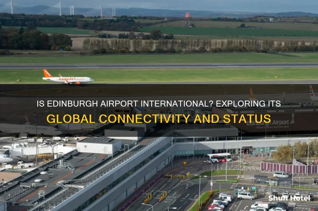 is edinburgh airport international