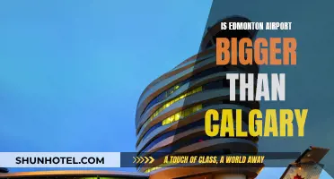 Exploring Alberta's Airports: Edmonton vs. Calgary, Who's Bigger?