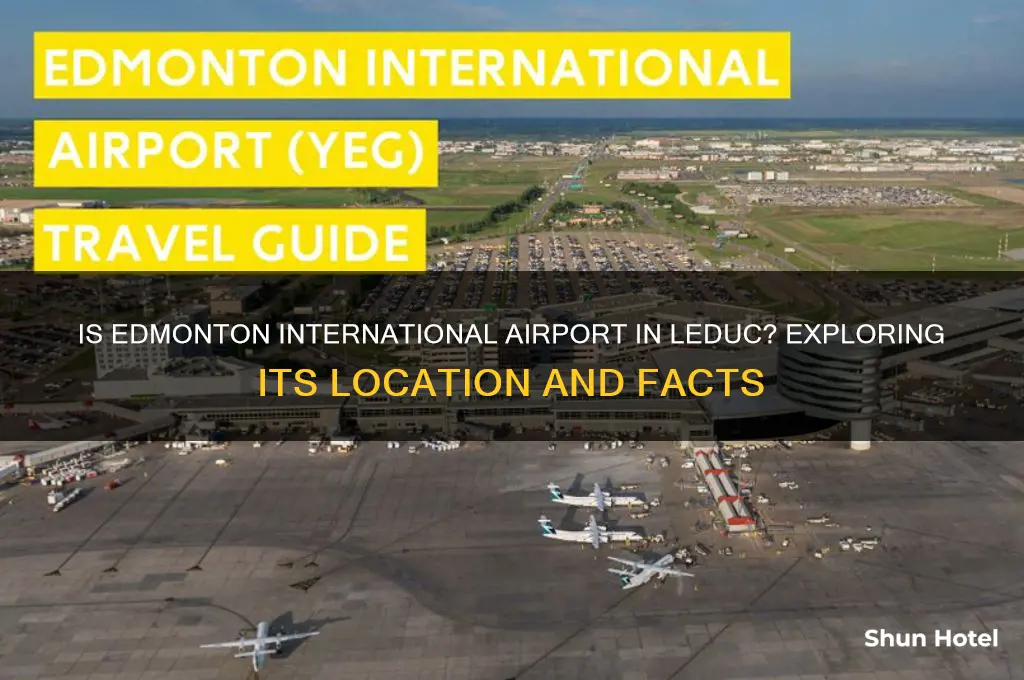 is edmonton international airport in leduc
