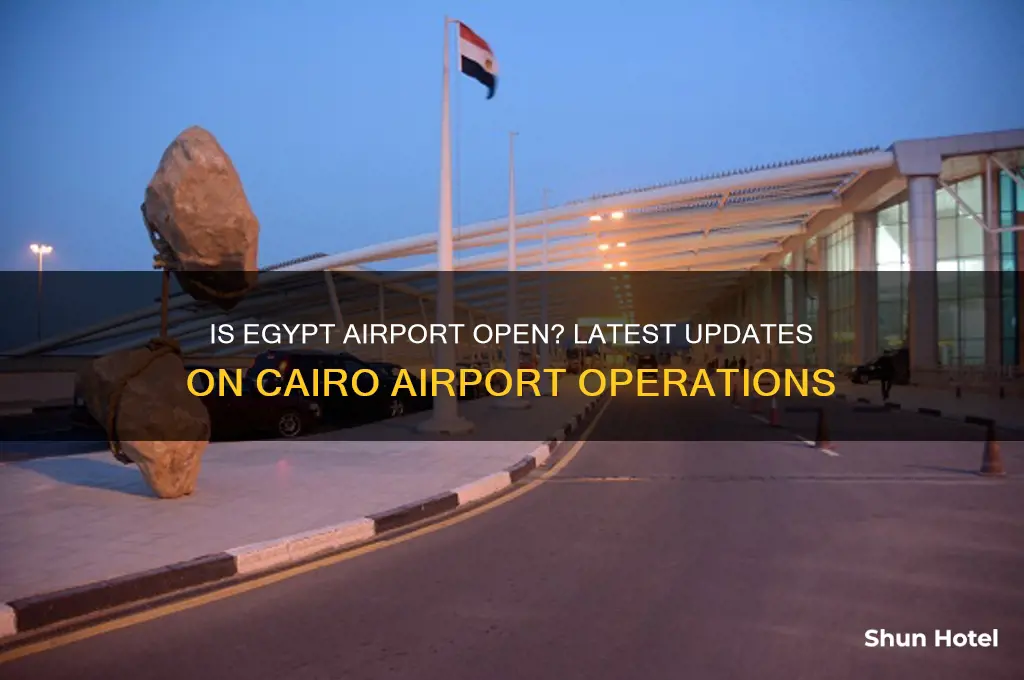 is egypt airport open