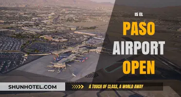 Is El Paso Airport Open? Current Status and Travel Updates