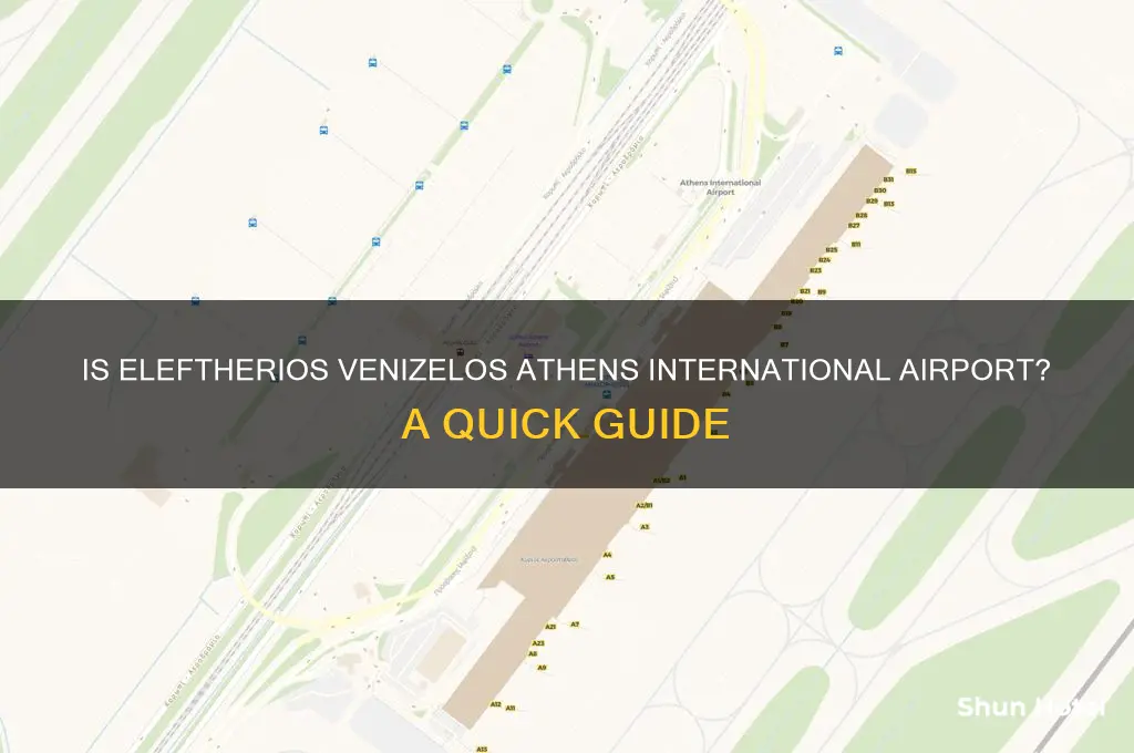 is eleftherios airport athens international