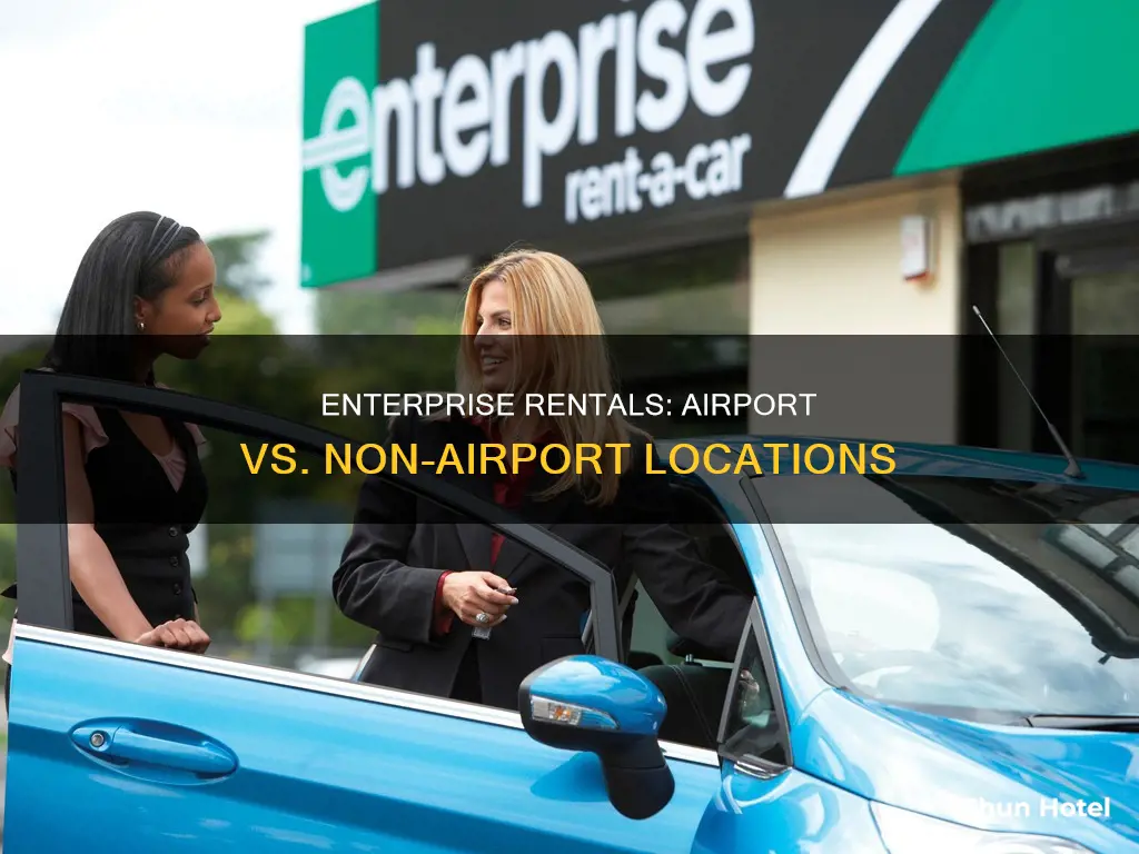 is enterprise cheaper at the airport