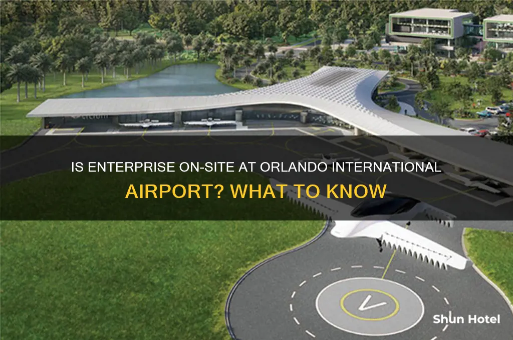 is enterprise on site at orlando international airport