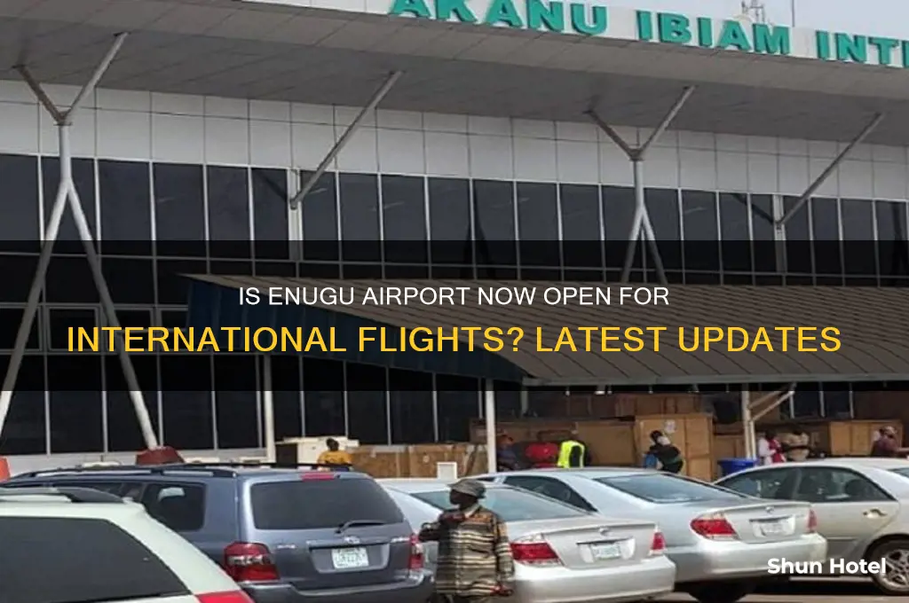 is enugu airport open for international flights