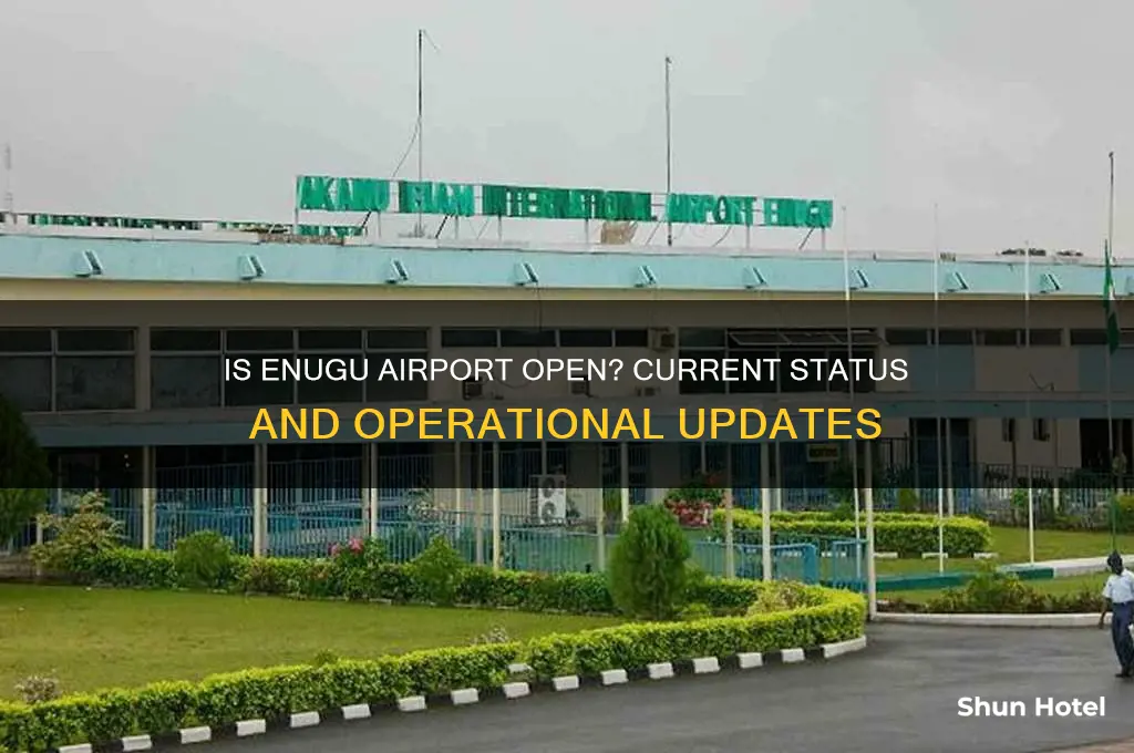 is enugu airport open