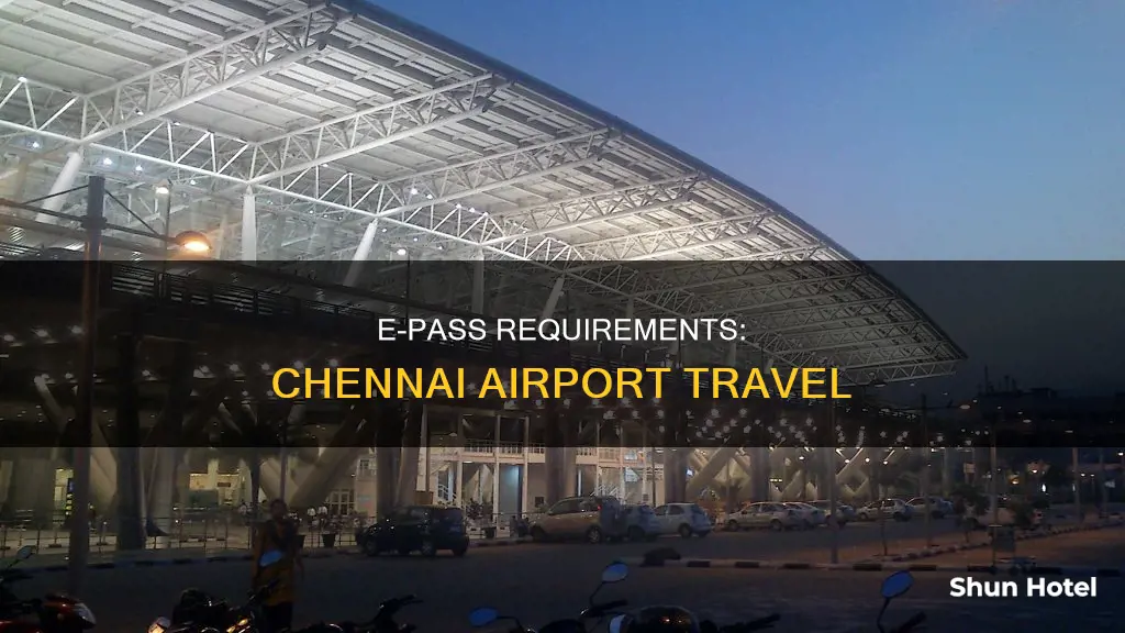 is epass required in chennai airport