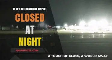 Is Erie International Airport Closed at Night? Find Out Here