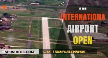 Is Erie International Airport Open? Current Status and Updates