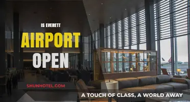 Is Everett Airport Open? Current Status and Operational Updates
