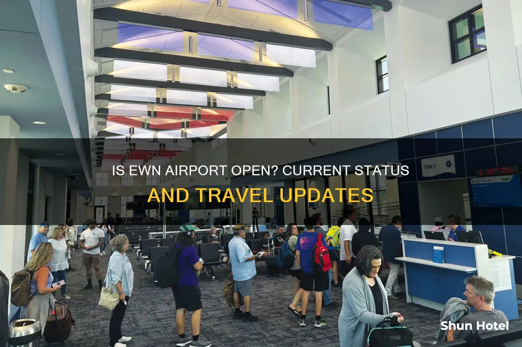 is ewn airport open