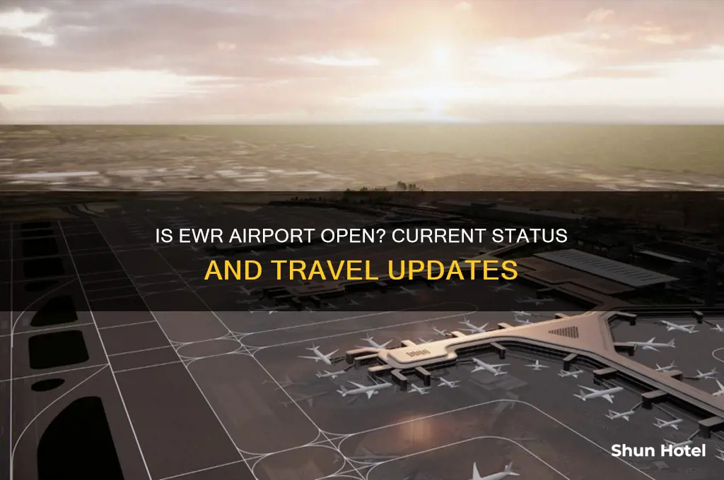 is ewr airport open