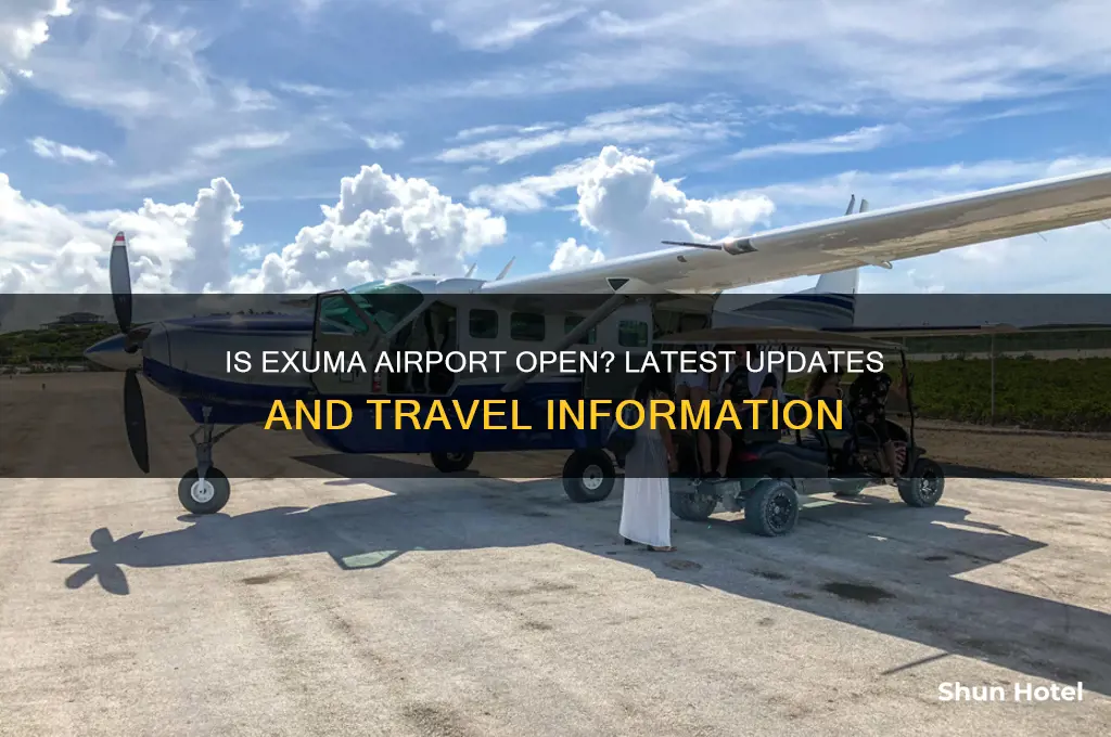 is exuma airport open