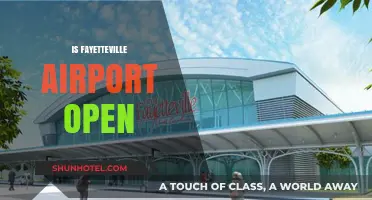 Is Fayetteville Airport Open? Current Status and Travel Updates